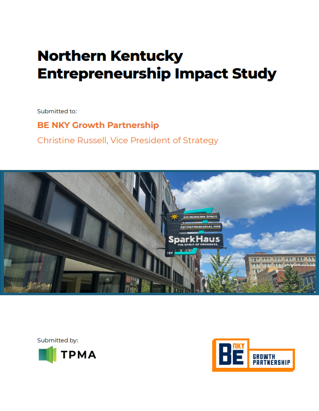 Front page of TPMA entrepreneurship impact study