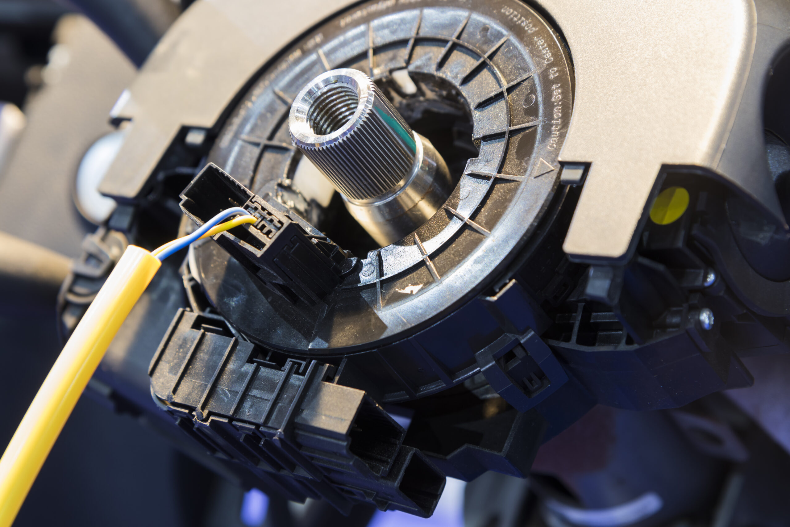 automotive steering wheel assembly process