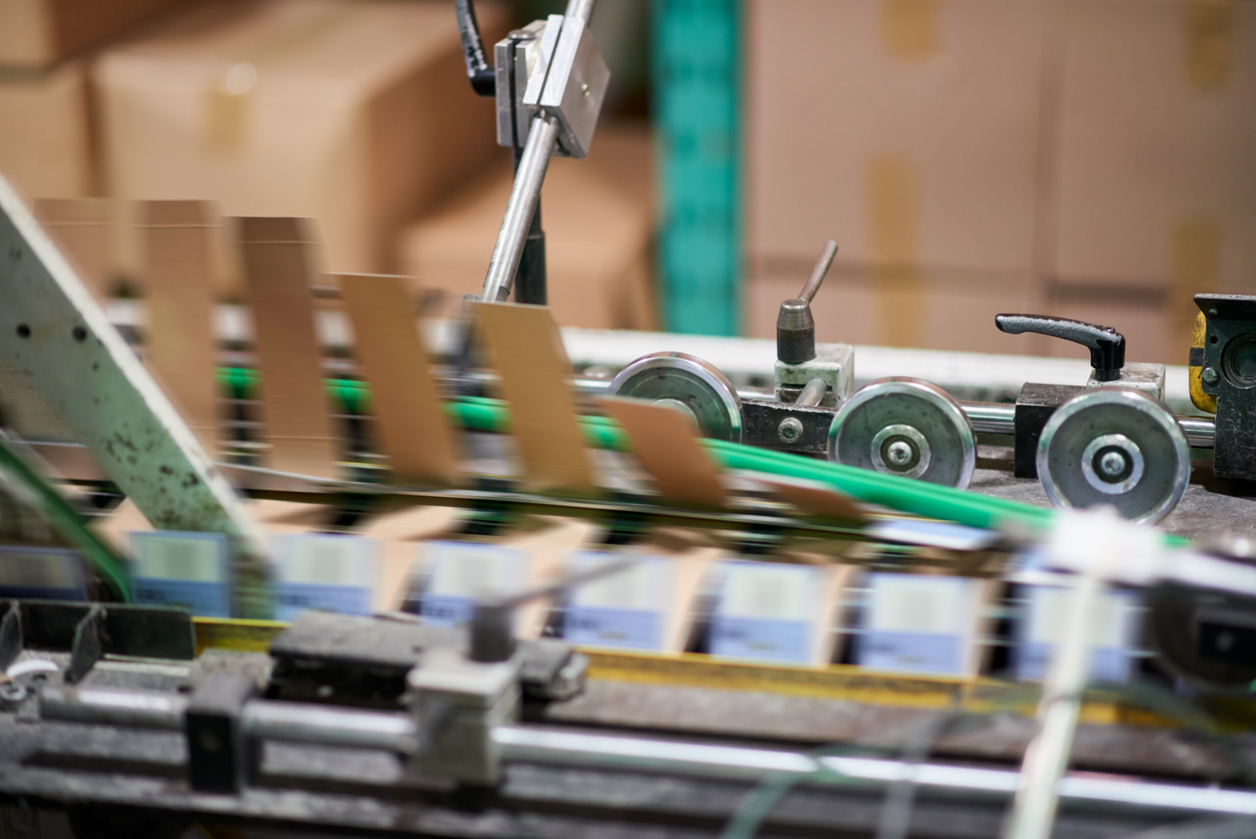 Fast and efficient printing machine in a factory